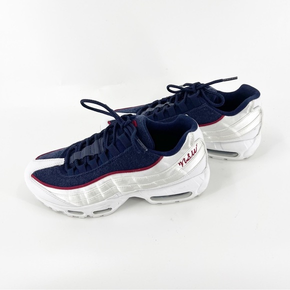 Nike Shoes - ✅ NWT Nike Air Max 95 LX Women’s Running Shoes White Blue Red Shoes SIZE 10